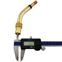 Swan / Bent Goose Neck - MIG Spool Gun 45 Degree Torch Neck for QLBF-200  Binzel Style