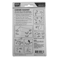 6 x Strong Hand Corner Magnet 60° & 90° - 83 x 95mm x 16mm