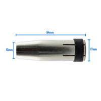 40 x MIG Nozzle / Shroud MB24 Conical - Binzel Style