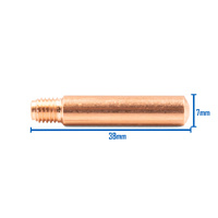 TWECO #2 & #4 Original 14H116 1.6mm MIG Contact Tips - 25 Each