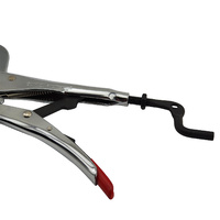 Strong Hand Locking Pipe Pliers 280mm with Adjustable Swivel V-Pads