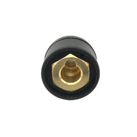 2 x Panel Socket Welding Cable Connector 70-95 DINSE 400-500 Amp