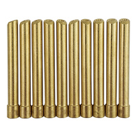 2.4mm Standard TIG Torch Wedge Collet - Suits WP17 | 18 | 26 Torches - 10 Pack