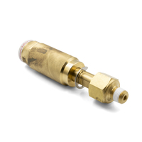 Harris  Type 30 CO2 Stem Hand Wheel Assembly 1/4 NPT and Parallel thread 