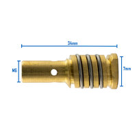 MB15 Binzel Style B1507 MIG Tip Holder Adapter - 2 Pack - TA15RH Short