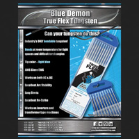 2.4mm Blue Demon True Flex Bendable MULTIMIX Tungsten - 10 Pack
