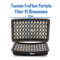 Tecmen FreFlow Particle Filter Service / Overhaul Kit - TM1000_kit2