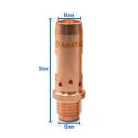 UNIMIG Arc Torchology Tip Adapter High Current Pulse to suit M350 - U11060 (2 Pack)