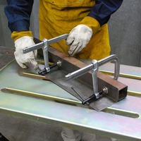 5x Strong Hand Utility Clamp - Light Duty G-Rail - 520mm x 180mm