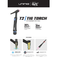 T2 / T3W TIG Ceramic Cup Size 7 T2CC07 - 11mm - 2 Pack 