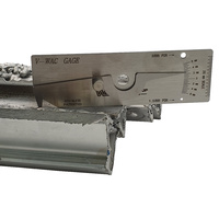 V-WAC Gage Single Weld Seam Test - Welding Gauge Inspection Metric Stainless Steel