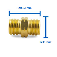 5/8 UNF Hose Joiners WB34 & WB35 Set - Oxy | Acetylene | LPG