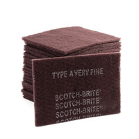 3M 150mm x 230mm Scotch-Brite 7447 General Purpose Hand Pad - 10 Each