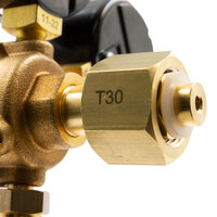 COBRA CO2 Regulator with 6mm Barb - Twin Gauge Brewers Reg