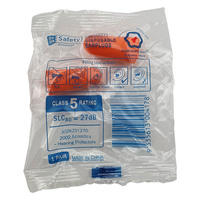 Disposable Ear Plugs - Uncorded - Foam - 200 Pairs