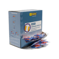 Ear Plugs - Disposable - Corded - Foam - 100 Pairs - Box Pack