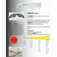 +2.5 Clear Bifocal Reading Safety Glasses Bi focal