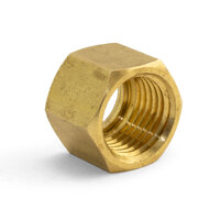 1/4 BSP Nut and Tail Brass Barb fitting for 5mm Hose - Fits Lincoln Powercraft 200M K69074 - 1 Each
