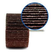 Klingspor KM 613 40 Grit Abrasive Mop for Stainless Steel 80 x 50 x 6mm - 10 Each