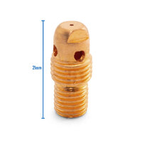 TIG Collet Body - 1.6mm - WP 9 | 20 - 2 Each