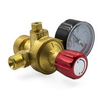 Disposable Mapp Gas Bottle Regulator - Propane Fuel Reg - Smith Style