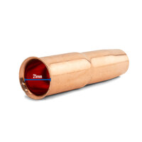 TWECO #4 Style MIG Gas Nozzle / Shroud 16mm Adjustable - 40 Each