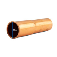 TWECO #4 Style MIG Gas Nozzle / Shroud 20mm Adjustable - 40 Each