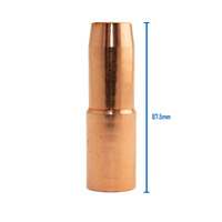 TWECO #4 Style MIG Gas Nozzle / Shroud 16mm Adjustable - 40 Each