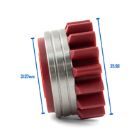 4 x Value Pack Kemppi Plain V Groove 1.0-1.2mm MIG Roller for Steel Wire
