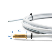 Kemppi MIG Liner Steel 3m - 0.6mm-1.0mm - To Suit Minarc Welders - 1 Each