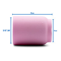 TIG Ceramic Cup / Nozzle Gas Lens #7 - 5 Each - WP-9 / 20