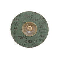 3M Cubitron 2 II 36 Grit 75mm Roloc Fibre Disc 786C 33389 - 30 Each
