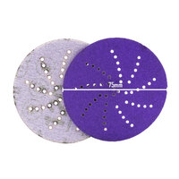 3M Cubitron 2 II 3" 120 Grit 76mm Hookit Clean Sanding Disc 31362 - 50 Each