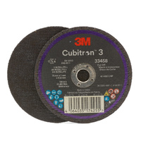 3M Cubitron 3 Cut-off Wheel 33458 75mm x 1.0mm x 9.53mm - 5 Each