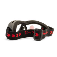 Heat and Fire Resistant Safety Goggles Black with Clear Anti-Fog Lens