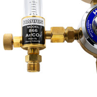 Harris 821 Argon Preset Regulator Bottom Entry with Flowmeters