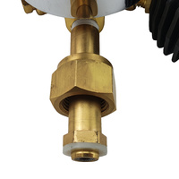 Harris 825 Co2 Pressure Regulator Gauge - 0 to 400kPa - Side Inlet