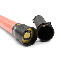Traffic / Warning Baton - 6 x LED - Red - 1500 meter visibility - Foreman - 10 Batons