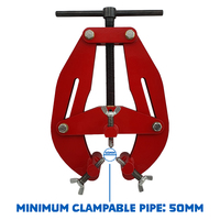 COBRA Pipe Alignment Welding Clamp - 50mm to 150mm (2" to 6") - COBRA B2 Pipe Fitting with Stainless Steel Alignment Screw