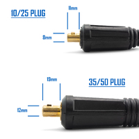 200A Electrode Holder and Lead - 10 Meter - 10-25 Small Plug