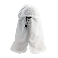 Legionnaire Hat with Throat Cover – White – One Size Fits All