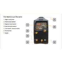 UNIMIG Razor Digital Pulse ACDC 200 Amp Inverter TIG Welder KUM-M-RTIG200ACDC