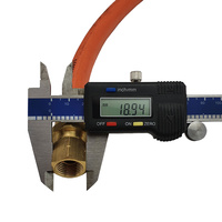LPG Hose with Fittings - 10mm - 1 Meter