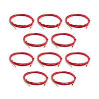 Binzel Style 3 Meter Aluminum MIG Liner 1.0mm to 1.2mm - 10 Each