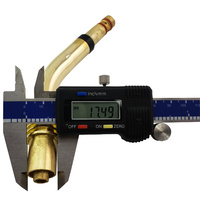 Swan / Bent Goose Neck - MIG Spool Gun 45 Degree Torch Neck for QLBF-200  Binzel Style