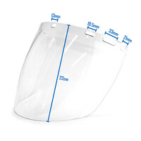 2mm Clear Face Shields - 1 Each