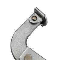 5 x Strong Hand Locking C-Clamp Deep Pliers 480mm Long with Swivel Pad Ends