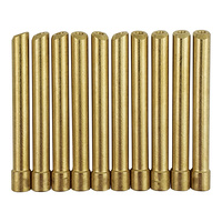 3.2mm Standard TIG Torch Wedge Collet - Suits WP17 | 18 | 26 Torches - 10 Pack