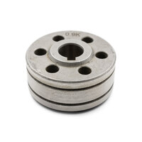 WIA WF030 MIG roller Knurled 37mm x 10mm x 18mm suits  0.9mm / 1.0mm wire