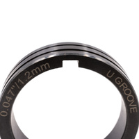 UNIMIG U Groove Roller 40mm OD , 32mm ID, 10mm Width - For 0.9mm and 1.0mm Aluminium MIG Wire